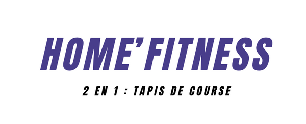 Tapis de Course  2-en-1 : Marche & Course